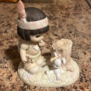 1997 306991 Missum You. JC Penny 1997 original tag $45 Indian with bow / bunny.